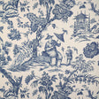 Brunschwig & Fils MARCEL NAVY Wallpaper