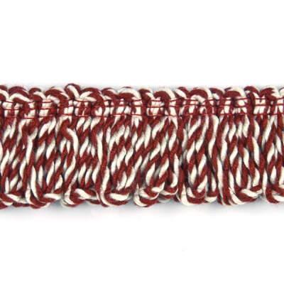 Baker Lifestyle ROPE LOOP FRINGE RED Trim