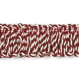 Baker Lifestyle ROPE LOOP FRINGE RED Trim