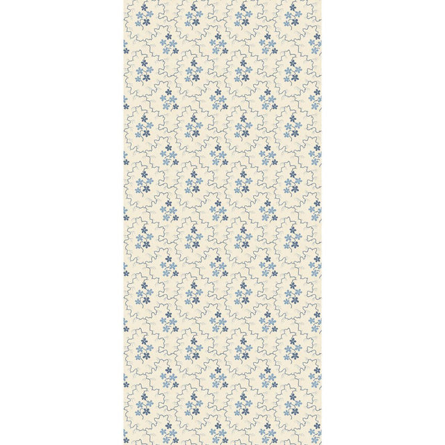 G P & J Baker POSY BLUE Wallpaper