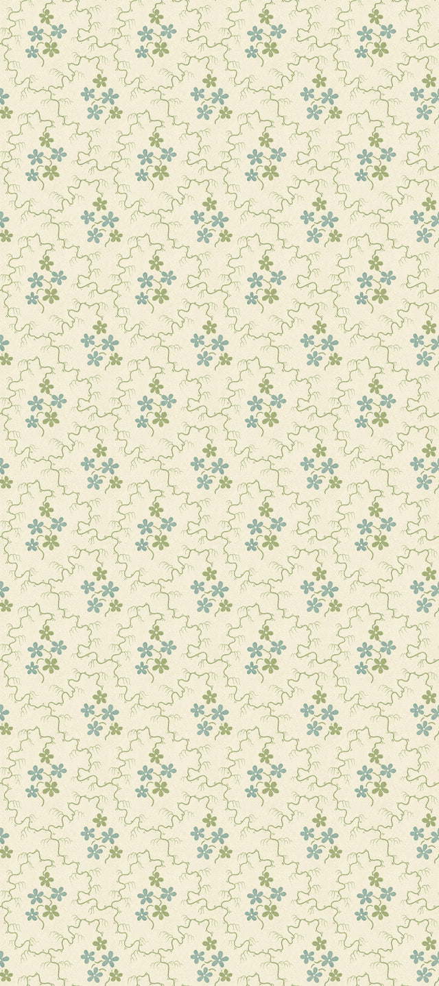 G P & J Baker POSY GREEQUA Wallpaper