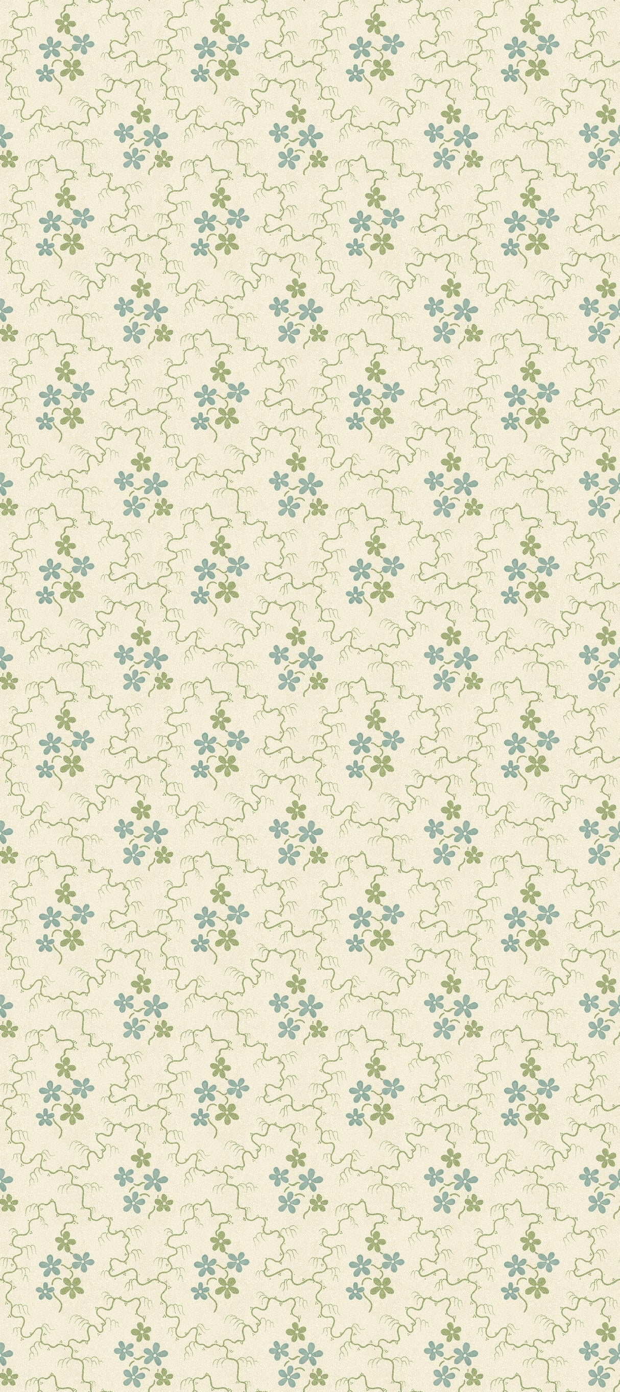 G P & J Baker POSY GREEQUA Wallpaper