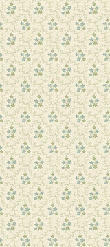 G P & J Baker POSY GREEQUA Wallpaper