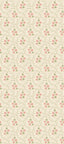 G P & J Baker POSY GREEN/RED Wallpaper