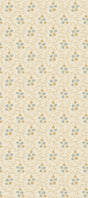 G P & J Baker POSY OCHRE/BLUE Wallpaper
