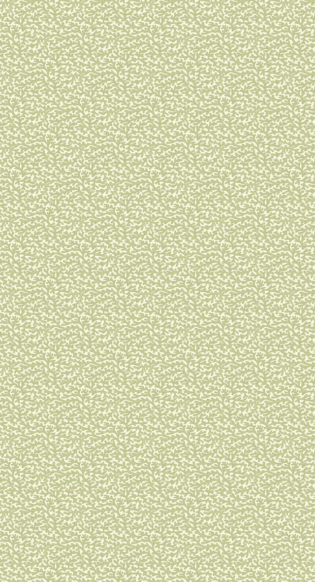 G P & J Baker TUFFLEY LEAF GREEN Wallpaper