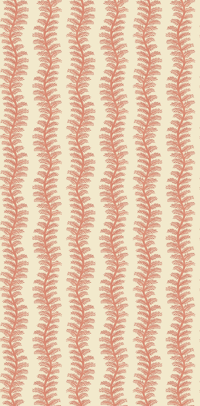 G P & J Baker TETBURY STRIPE SOFT RED Wallpaper