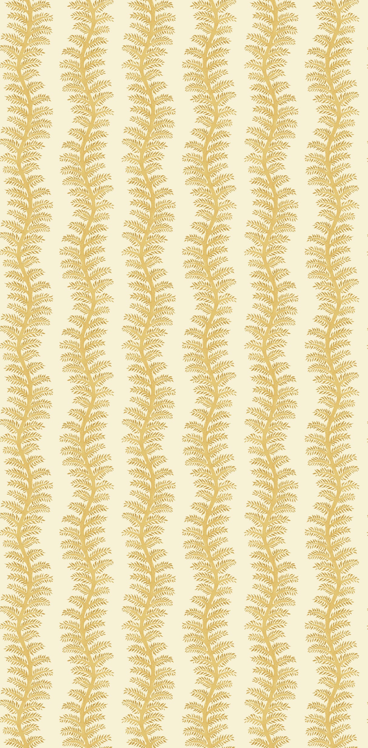 G P & J Baker TETBURY STRIPE OCHRE Wallpaper