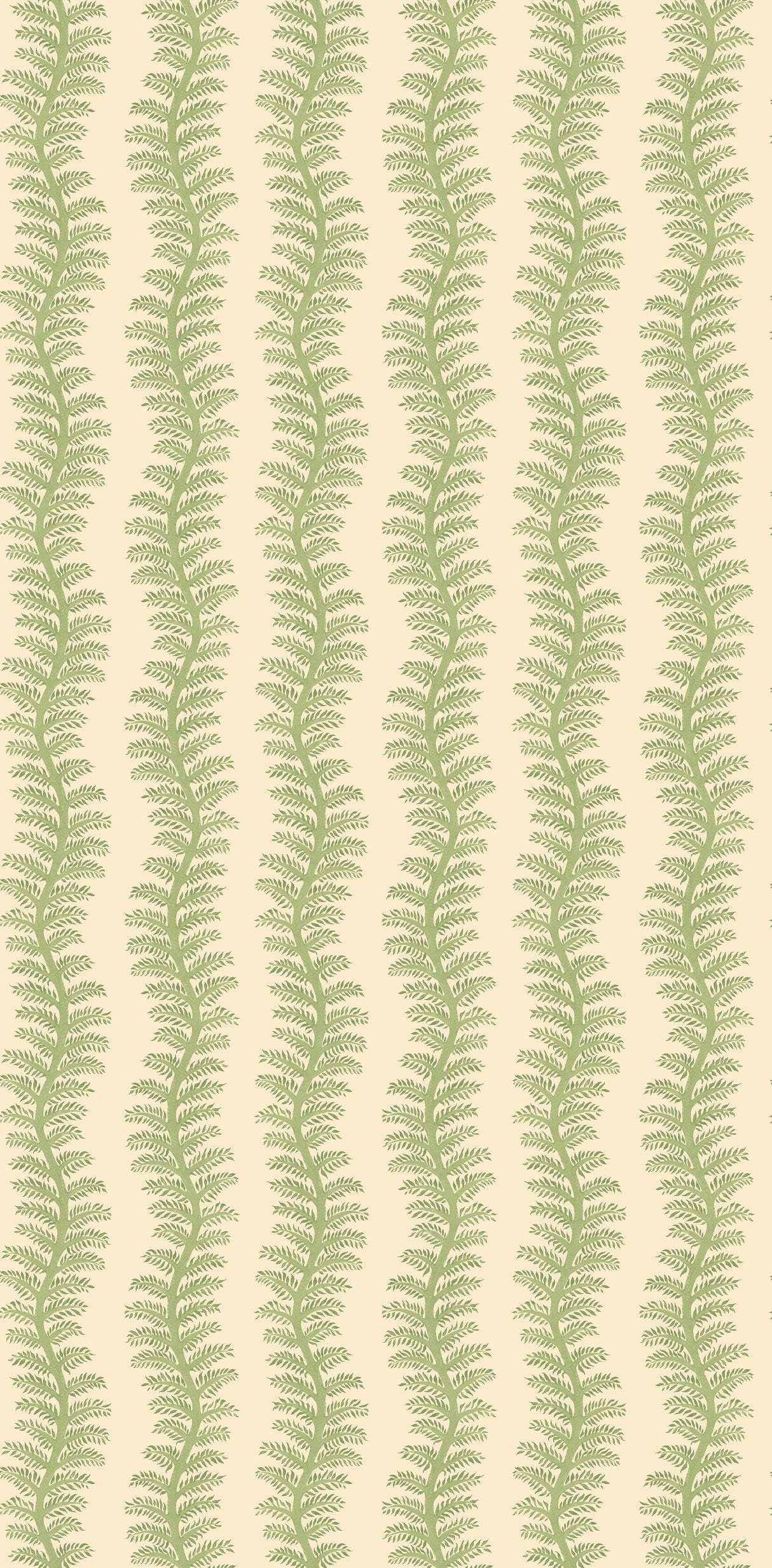 G P & J Baker TETBURY STRIPE LEAF GREEN Wallpaper