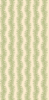 G P & J Baker TETBURY STRIPE LEAF GREEN Wallpaper