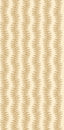 G P & J Baker TETBURY STRIPE SAND Wallpaper