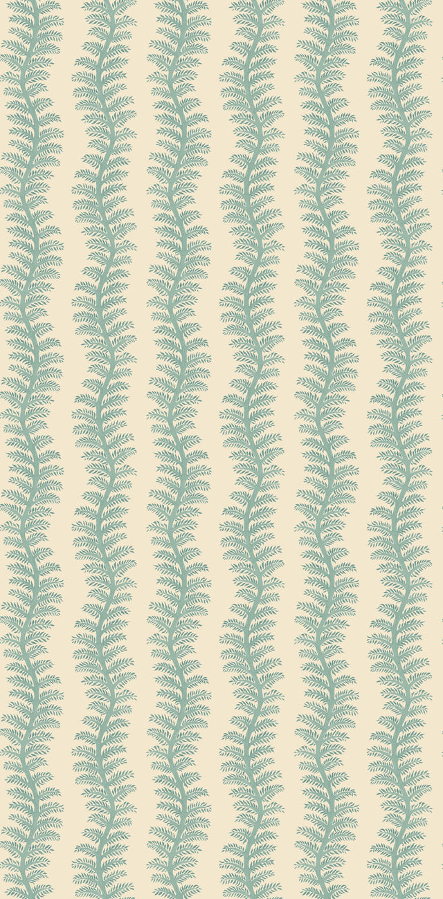 G P & J Baker TETBURY STRIPE TEAL Wallpaper