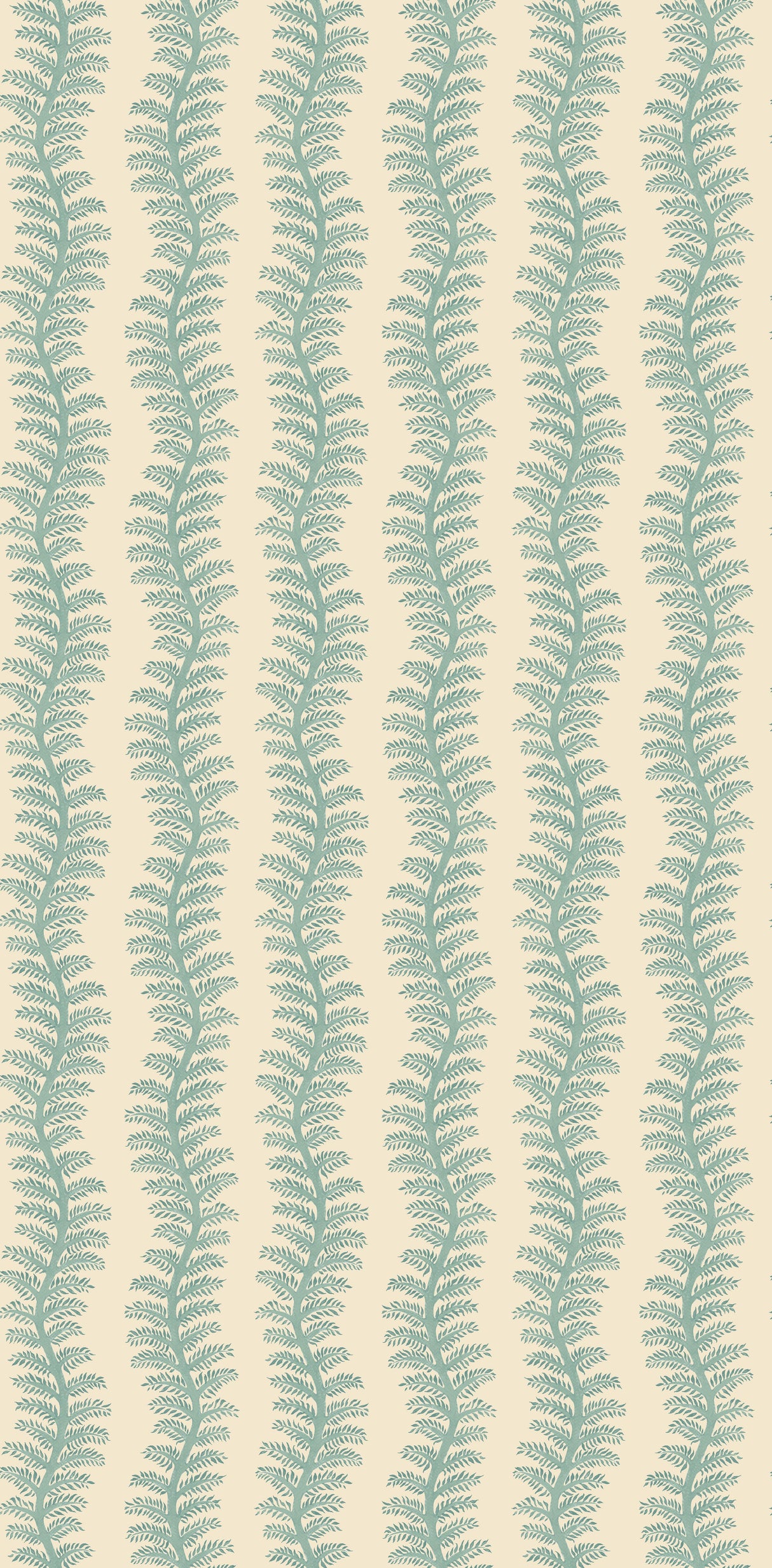 G P & J Baker TETBURY STRIPE TEAL Wallpaper