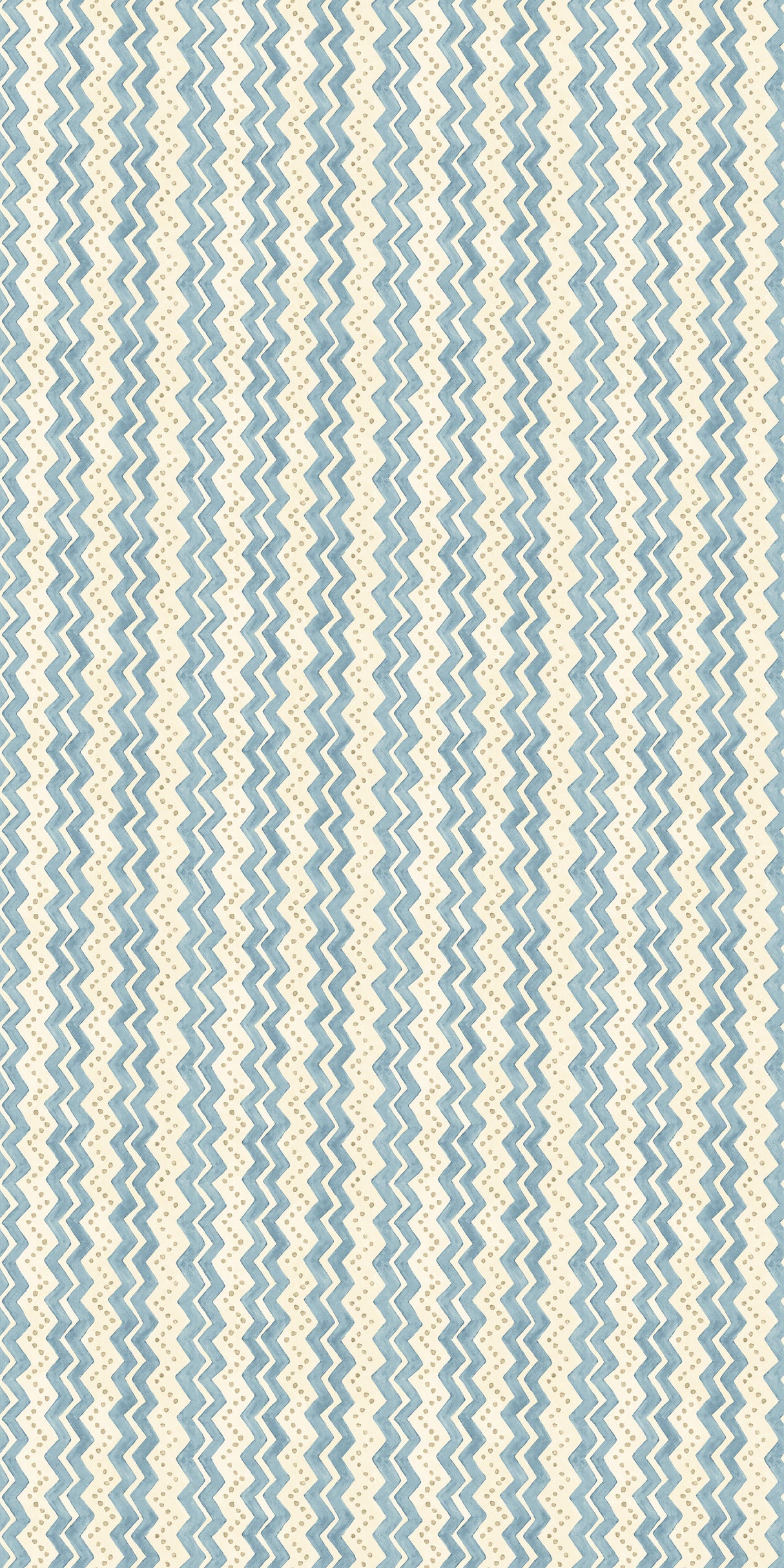 G P & J Baker ZIGGY BLUE Wallpaper
