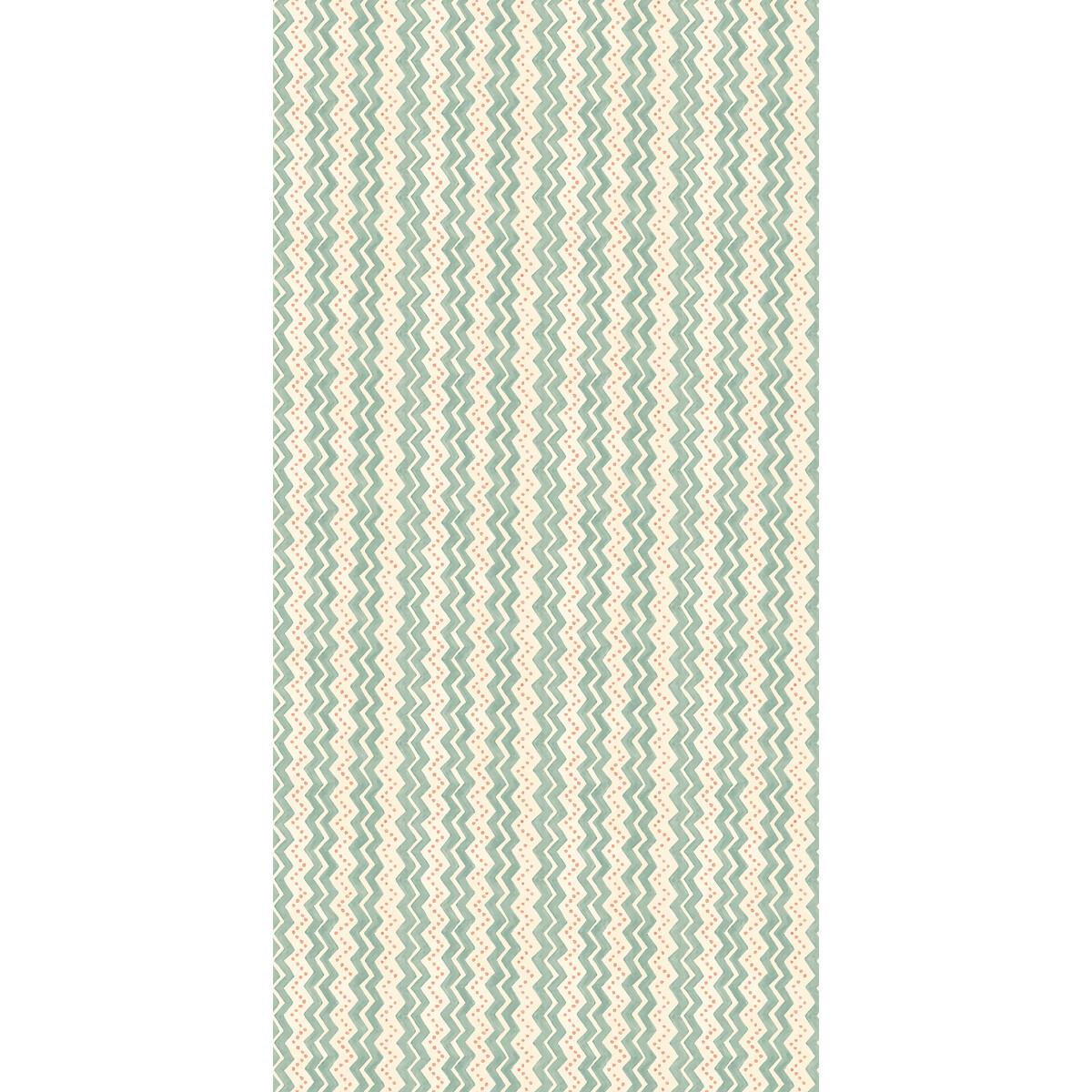 G P & J Baker ZIGGY AQUA Wallpaper