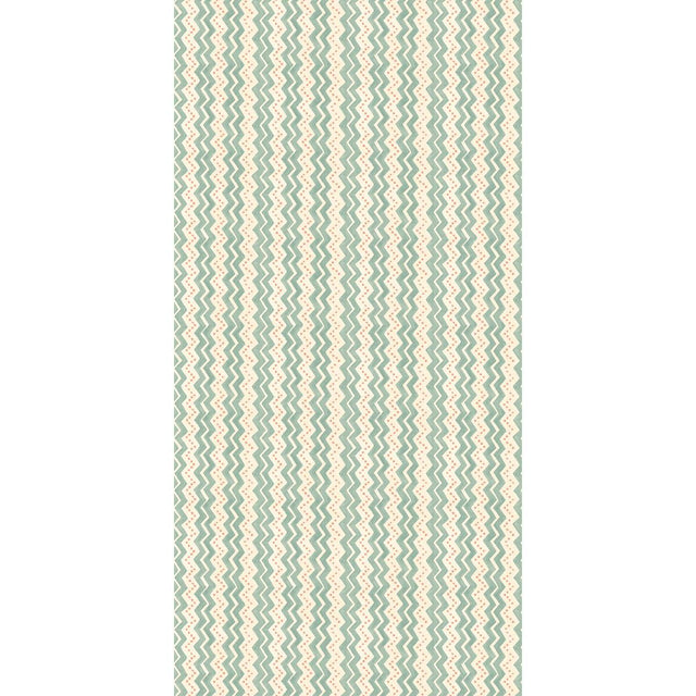 G P & J Baker ZIGGY AQUA Wallpaper