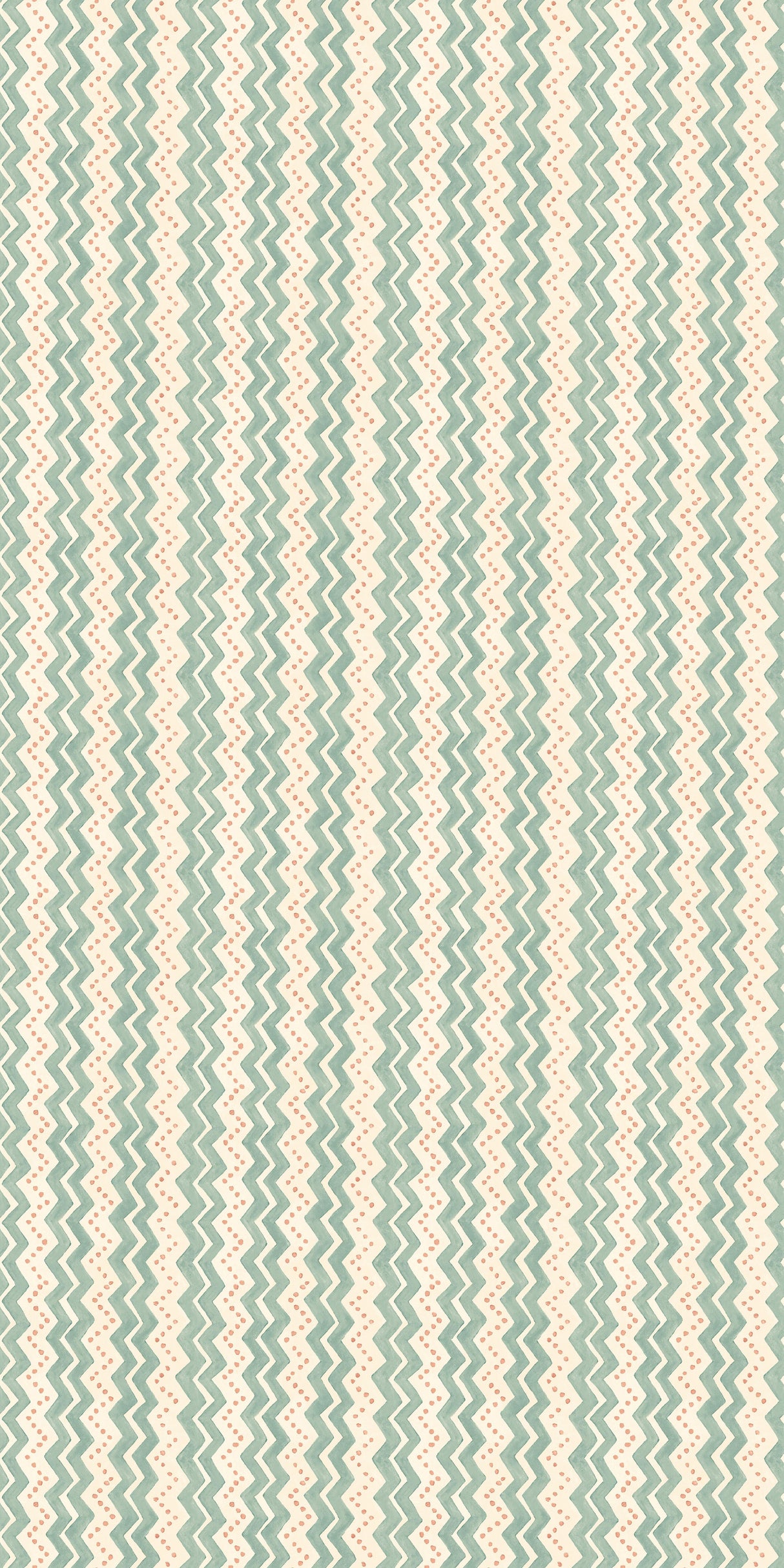 G P & J Baker ZIGGY AQUA Wallpaper