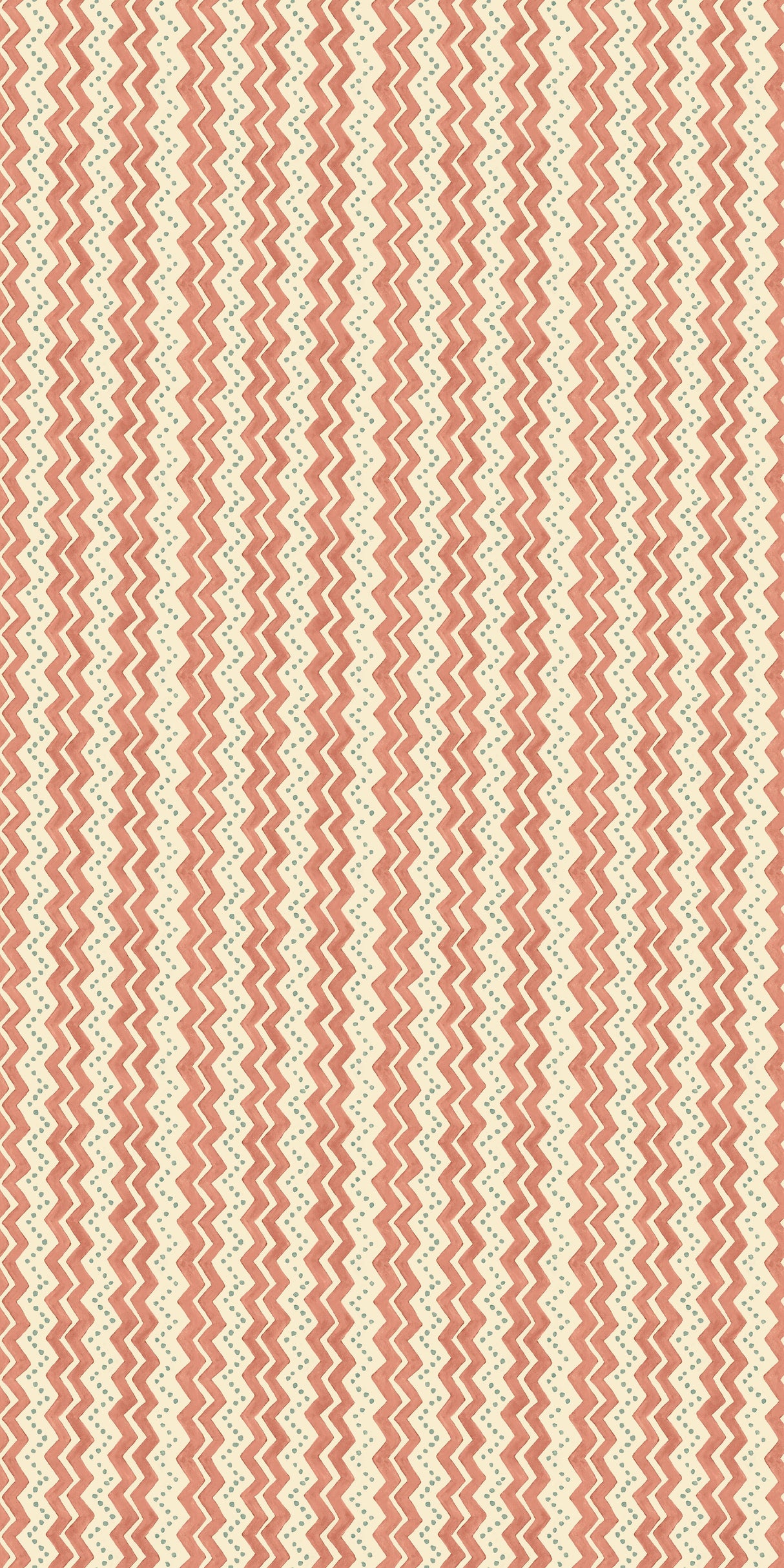 G P & J Baker ZIGGY SOFT RED Wallpaper
