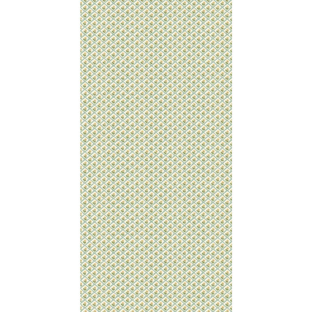 G P & J Baker PENNY AQUA Wallpaper