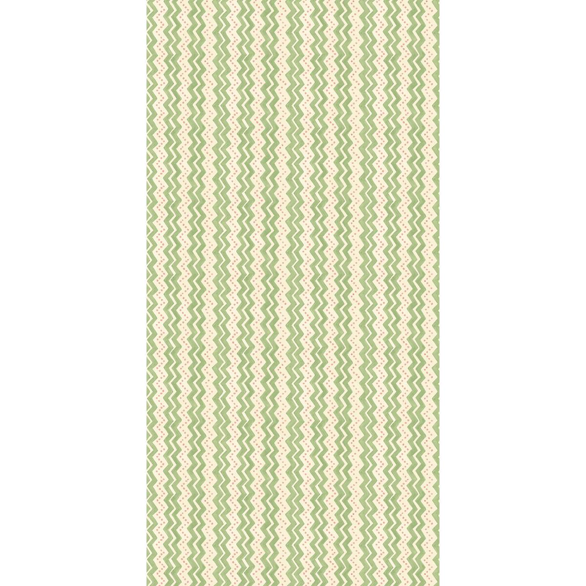 G P & J Baker ZIGGY GREEN Wallpaper