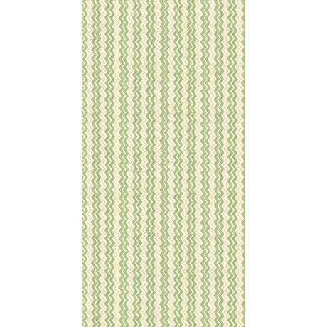 G P & J Baker ZIGGY GREEN Wallpaper