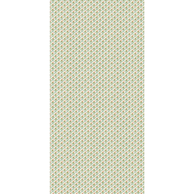 G P & J Baker PENNY AQUA/PINK Wallpaper