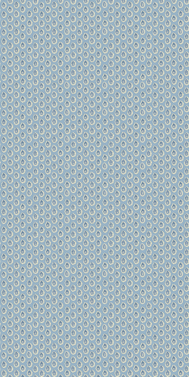 G P & J Baker DOTTY BLUE Wallpaper