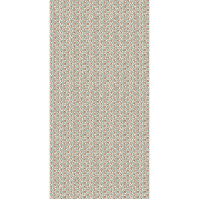 G P & J Baker DOTTY AQUA Wallpaper