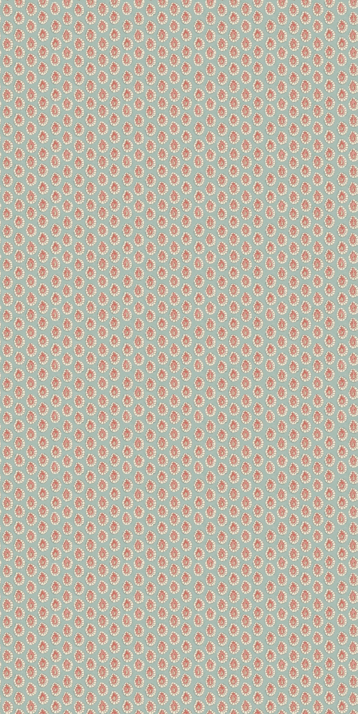 G P & J Baker DOTTY AQUA Wallpaper