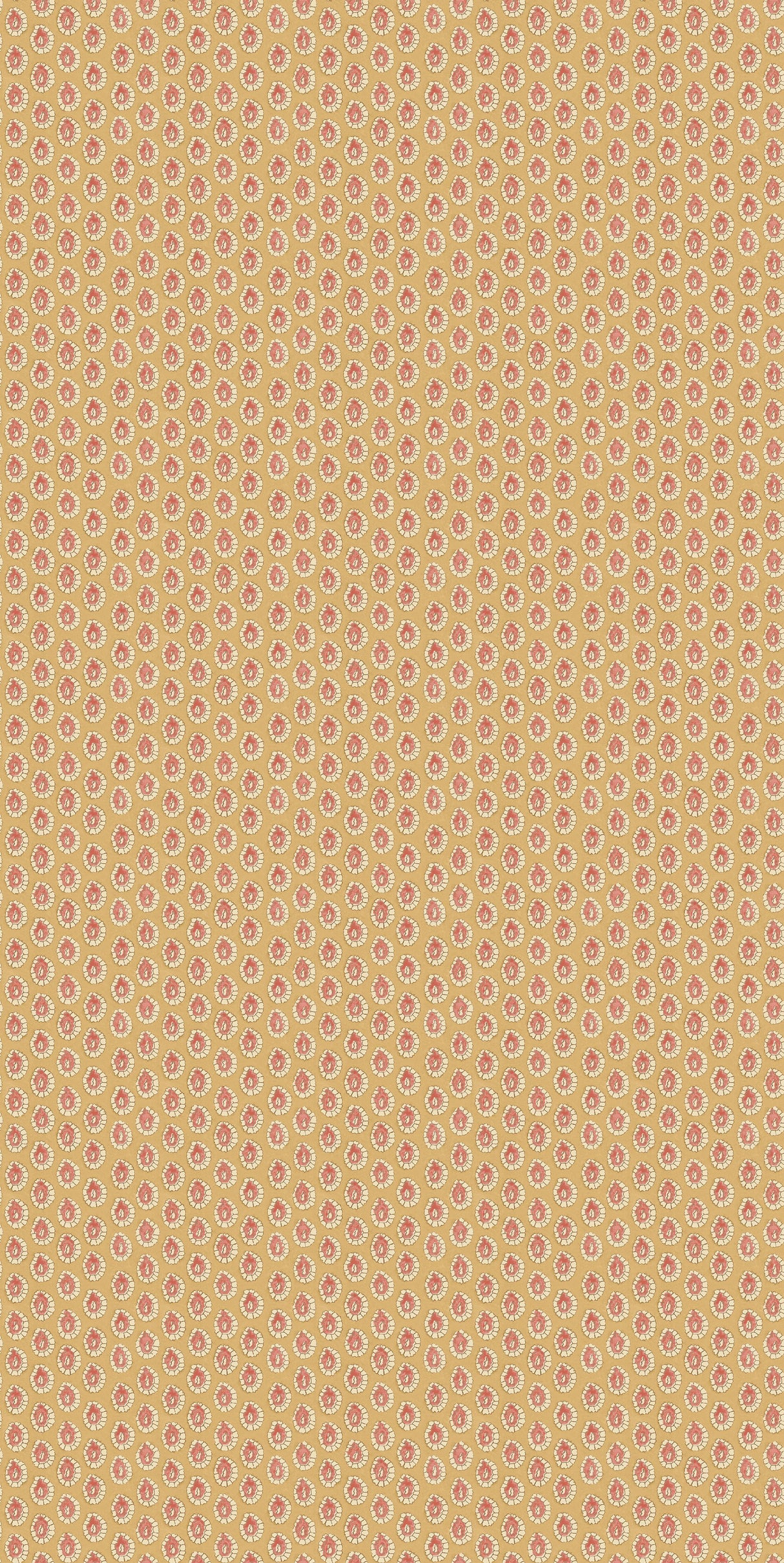 G P & J Baker DOTTY OCHRE Wallpaper