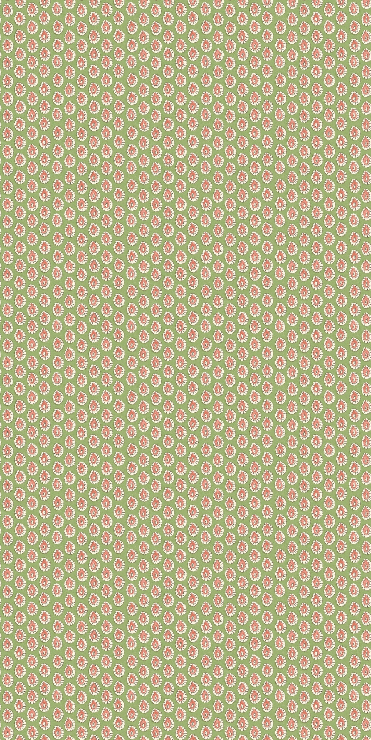 G P & J Baker DOTTY GREEN Wallpaper