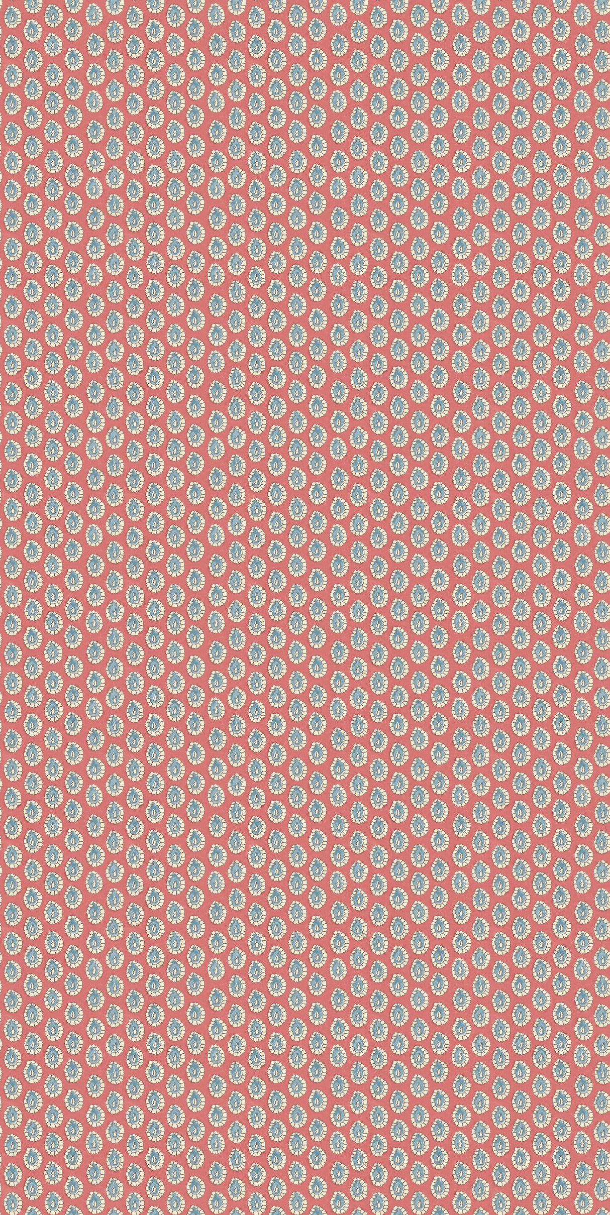 G P & J Baker DOTTY RED/BLUE Wallpaper