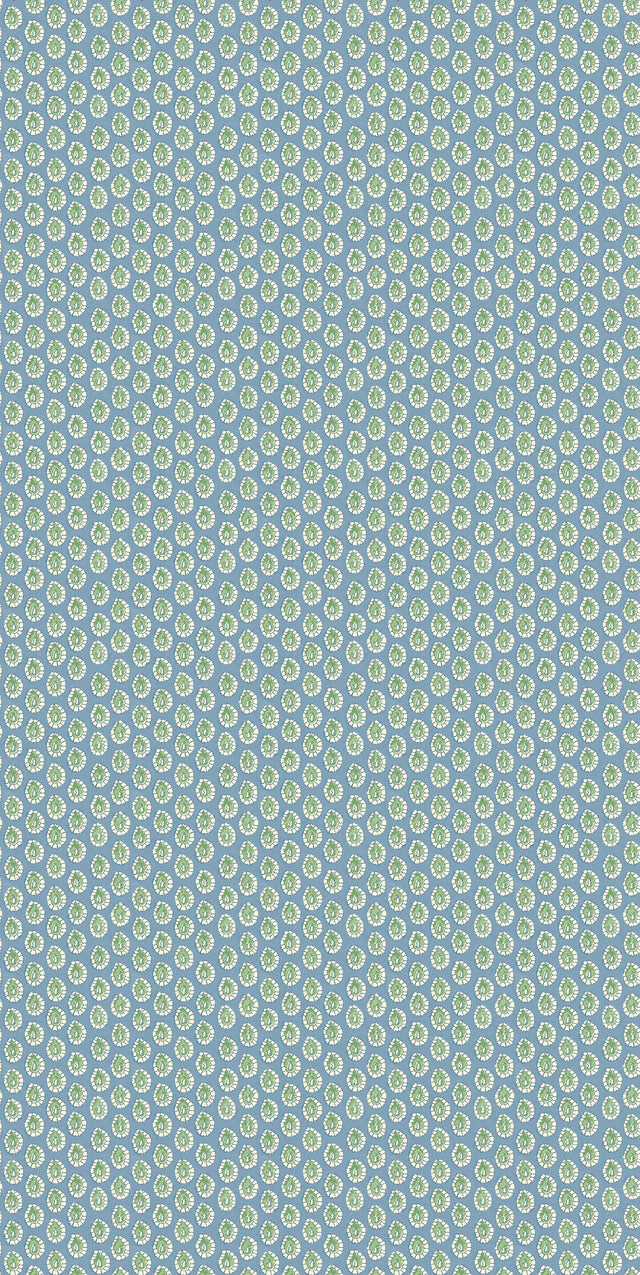 G P & J Baker DOTTY BLUE/GREEN Wallpaper