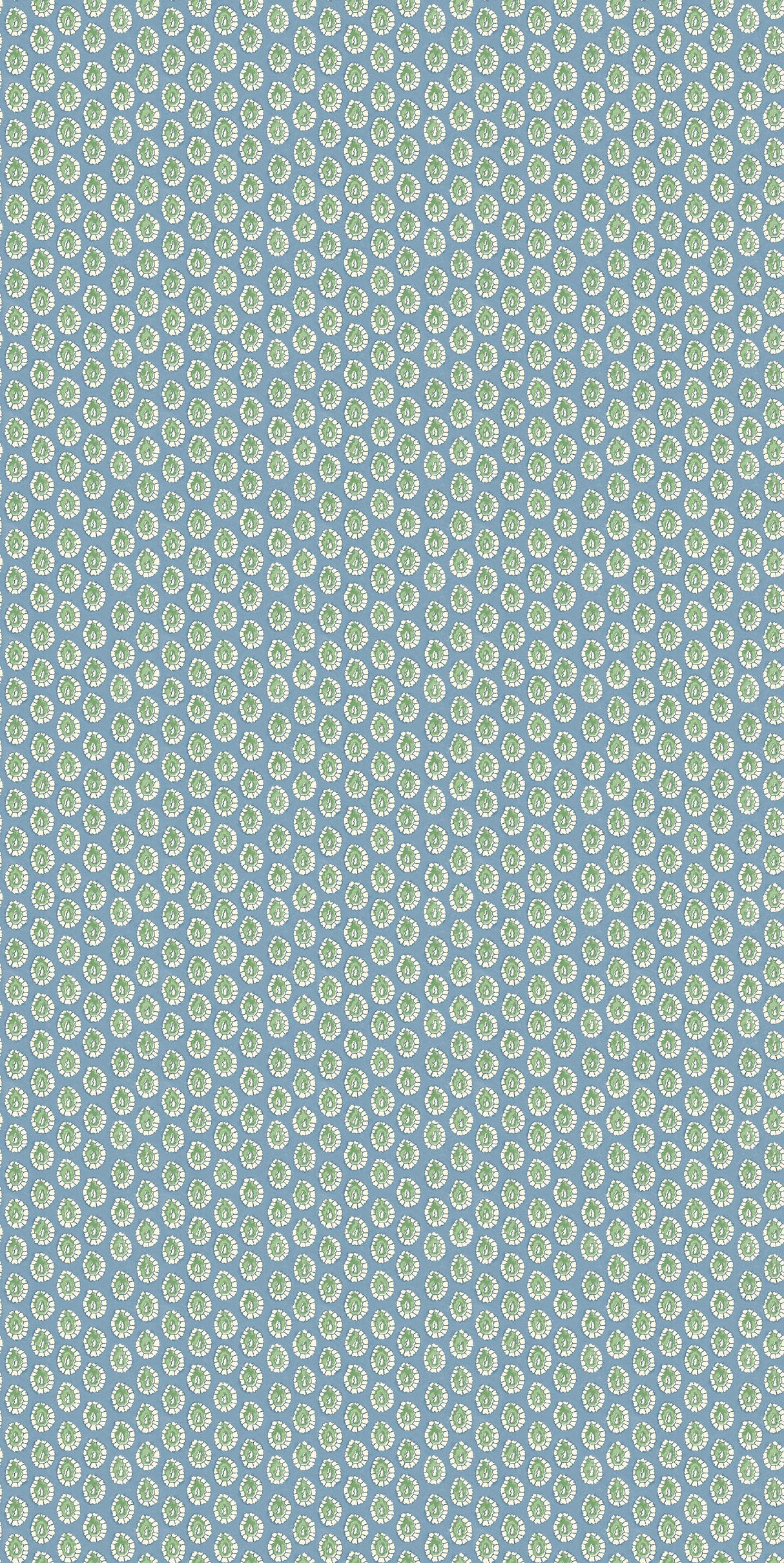 G P & J Baker DOTTY BLUE/GREEN Wallpaper
