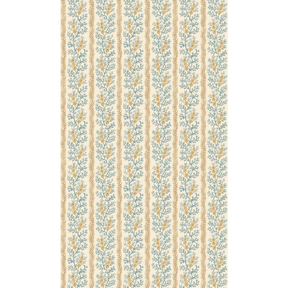 G P & J Baker SYMINGTON OCHRE/BLUE Wallpaper