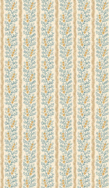 G P & J Baker SYMINGTON OCHRE/BLUE Wallpaper