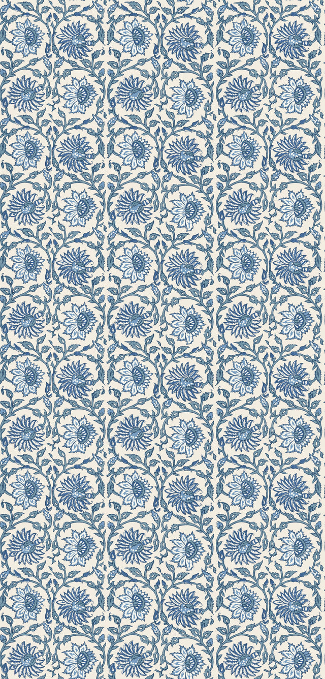 G P & J Baker CECILY INDIGO Wallpaper