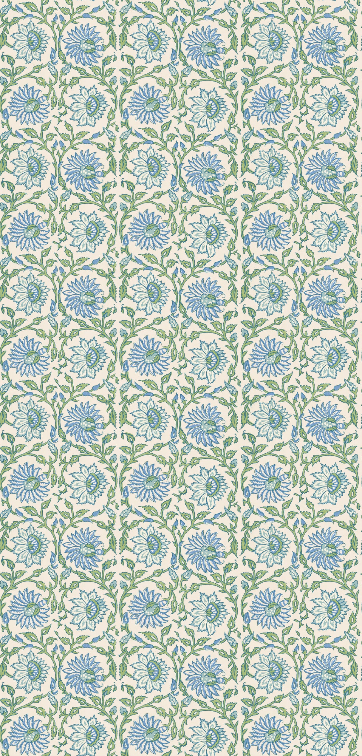 G P & J Baker CECILY BLUE/GREEN Wallpaper
