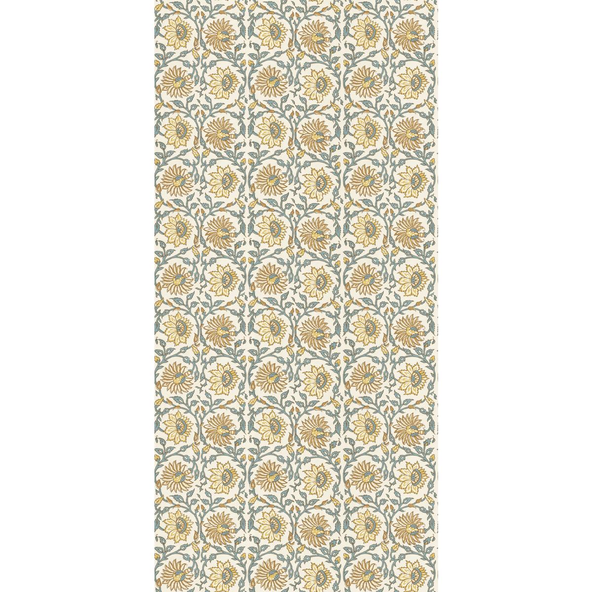 G P & J Baker CECILY OCHRE/TEAL Wallpaper