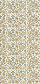 G P & J Baker CECILY OCHRE/TEAL Wallpaper