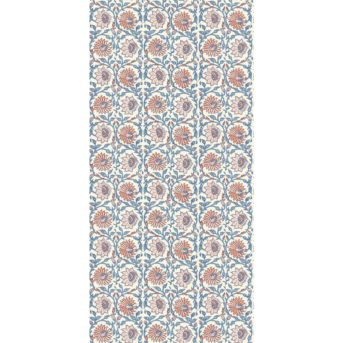 G P & J Baker CECILY RED/BLUE Wallpaper