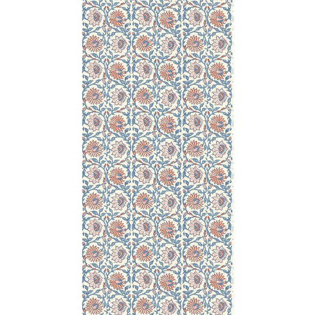 G P & J Baker CECILY RED/BLUE Wallpaper