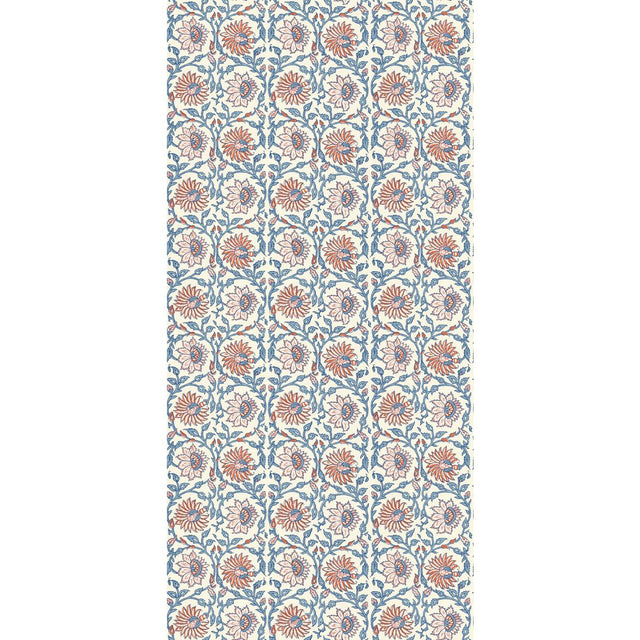 G P & J Baker CECILY RED/BLUE Wallpaper