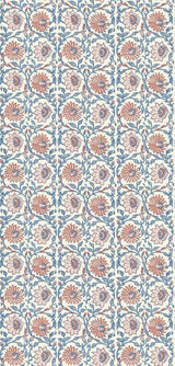 G P & J Baker CECILY RED/BLUE Wallpaper