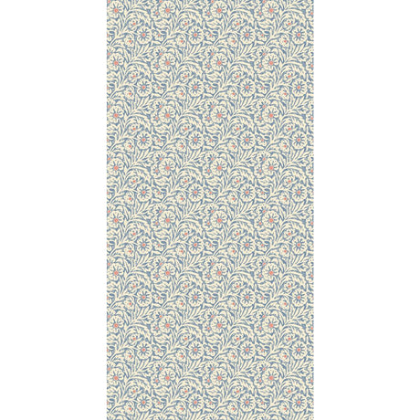 G P & J Baker FLOWER PATCH BLUE Wallpaper