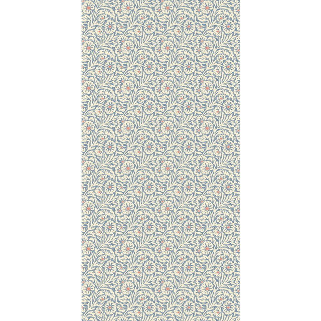 G P & J Baker FLOWER PATCH BLUE Wallpaper