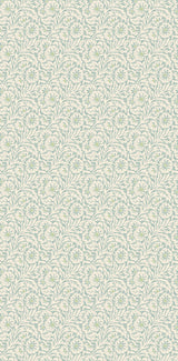 G P & J Baker FLOWER PATCH AQUA Wallpaper
