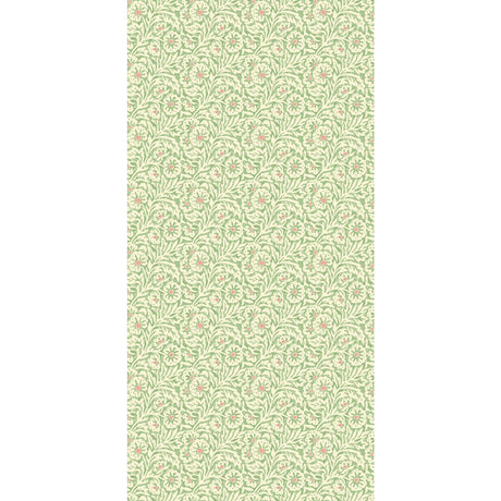 G P & J Baker FLOWER PATCH GREEN Wallpaper