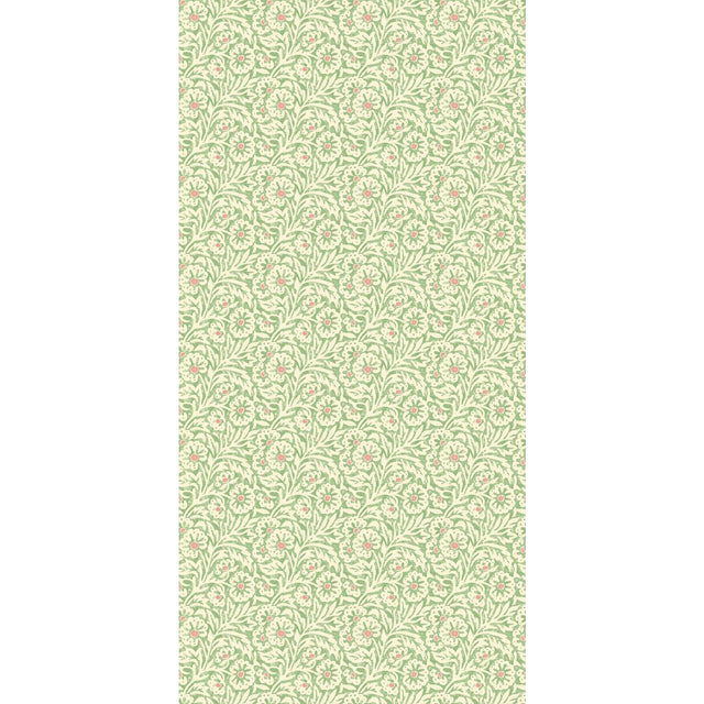 G P & J Baker FLOWER PATCH GREEN Wallpaper