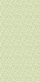 G P & J Baker FLOWER PATCH GREEN Wallpaper